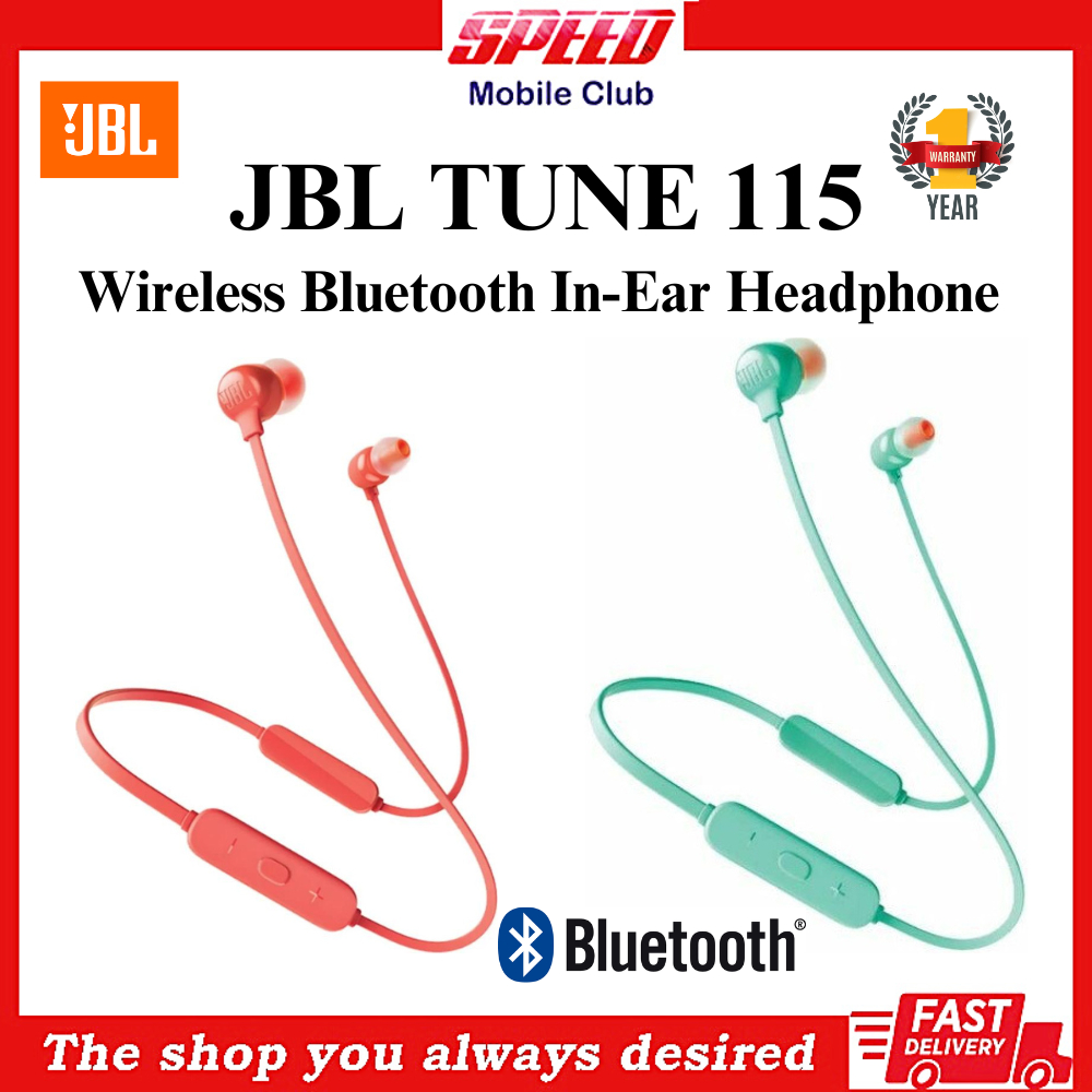 JBL Tune 115 BT Wireless Bluetooth Headphone 1 Year JBL Warranty