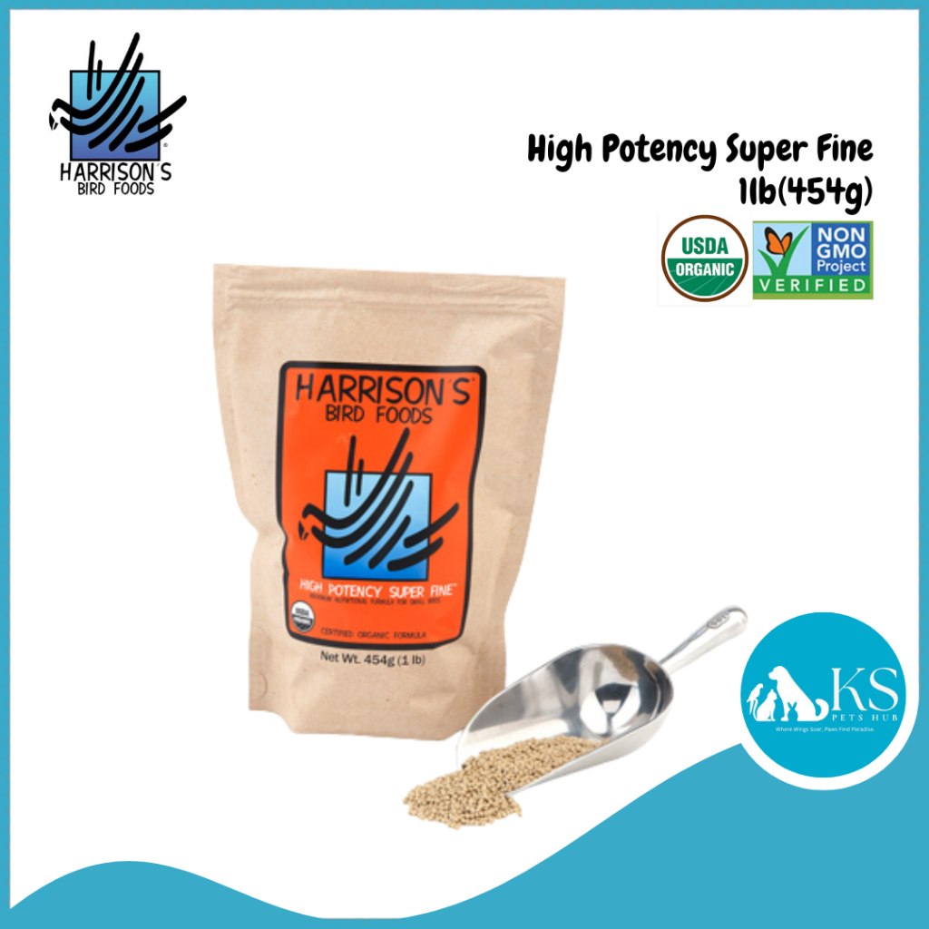 Harrisons High Potency Super Fine 1lb Bird Feed Shopee Singapore 8231