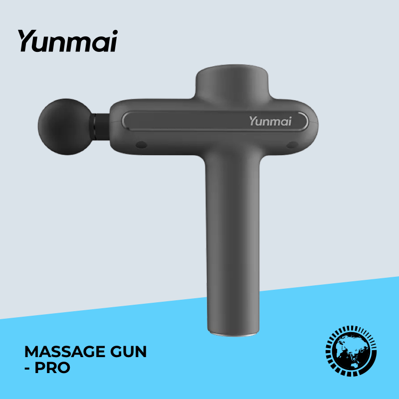 Yunmai Portable Massage Gun Pro [+ 3 Intensity Levels, 3200Rpm, 60W