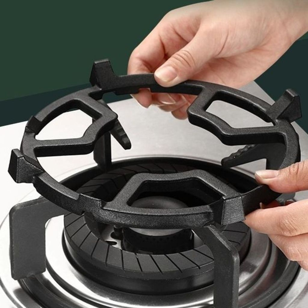 【SG STOCK】Universal Gas Stove Support Rack Cast Iron Stand Rack Small