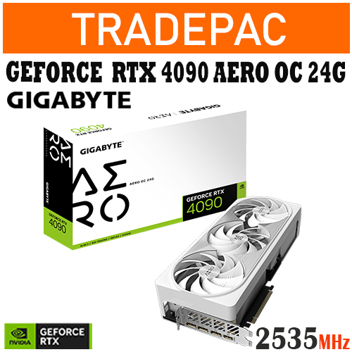 Gigabyte GeForce RTX 4090 AERO OC 24G [GV-N4090AERO OC-24GD] | Shopee ...
