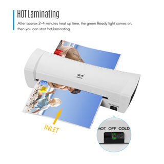 A4 Laminator Hot and Cold Laminating Machine Laminate Document