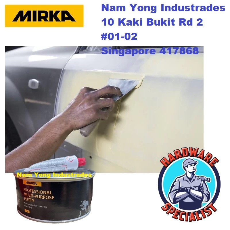 Mirka Professional Multi Purpose Repair Putty Heavy Duty Polyester