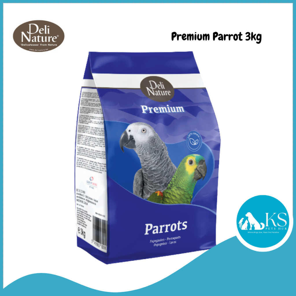 Deli Nature Premium Parrot 3kg Bird Food Diet Shopee Singapore