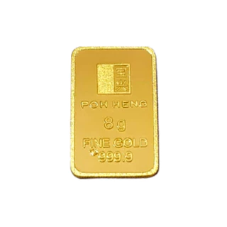Poh Heng Jewellery 999.9 Gold Bar 8gm [Price By Weight]