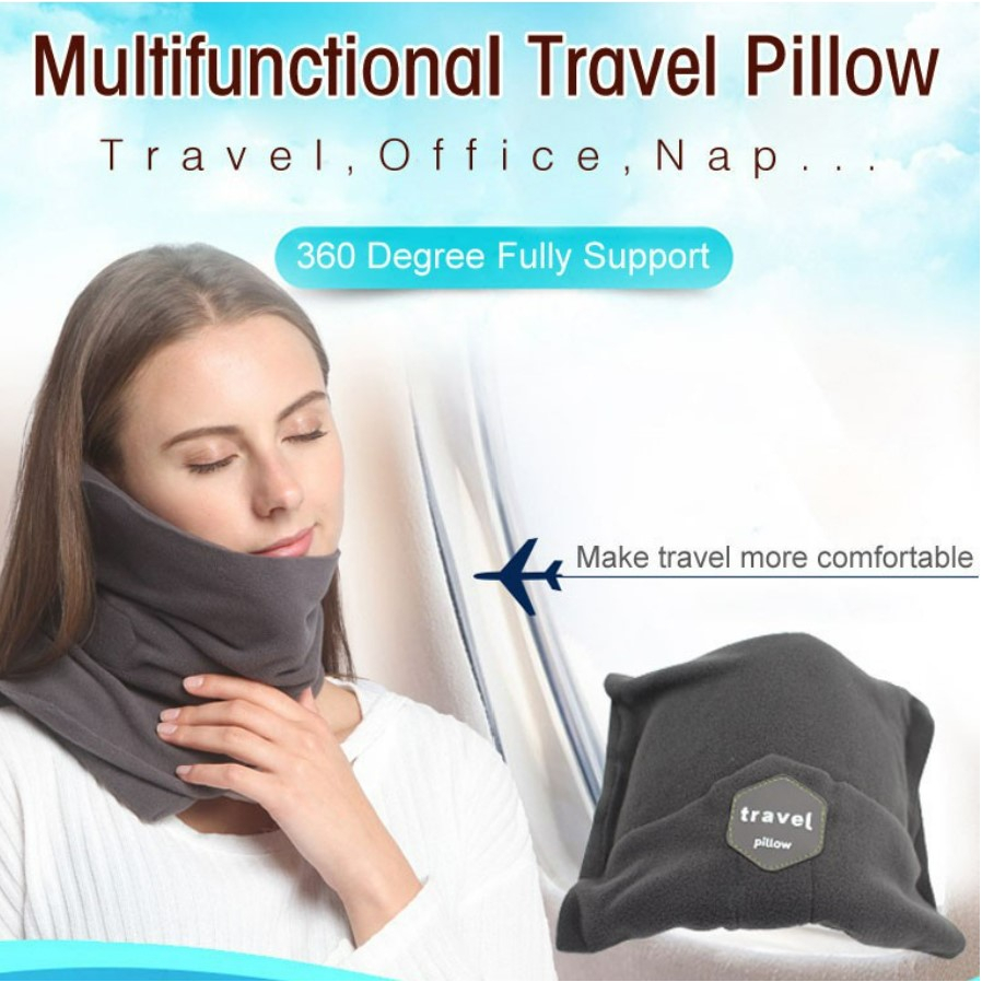 Multifunction Travel Pillow Soft Neck Support Travel Pillows Ultra ...