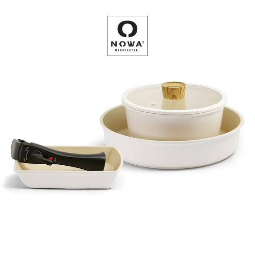 [NOWA] German Cappuccino IH Cookware 5P Set (Including Multi-handle ...