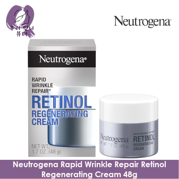 Neutrogena Rapid Wrinkle Repair Retinol Regenerating Cream 48g Shopee