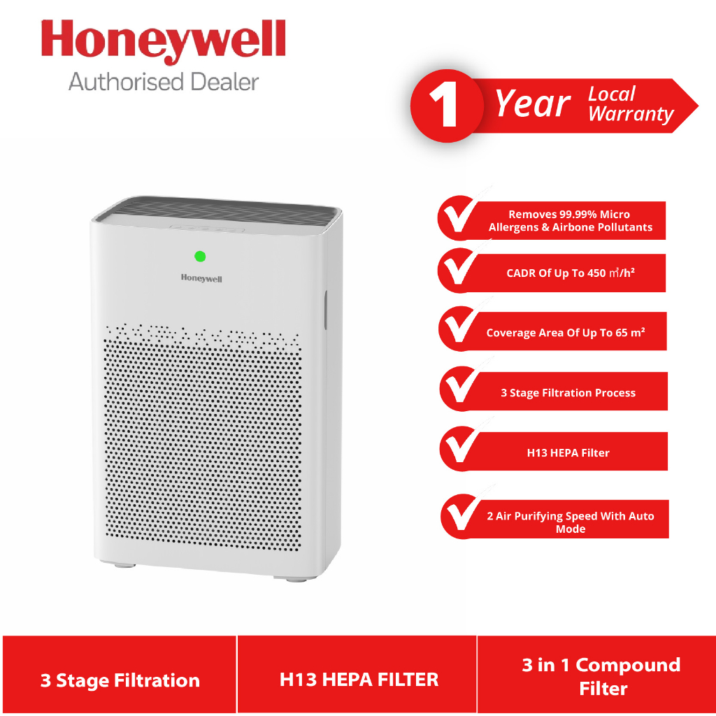Honeywell Indoor Air Purifier Air Touch P1 Shopee Singapore