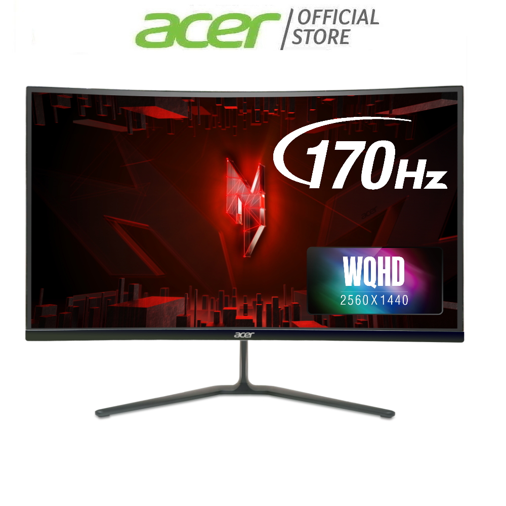 Acer Nitro ED270U P2 27inch WQHD Curved Gaming Monitor with 170Hz