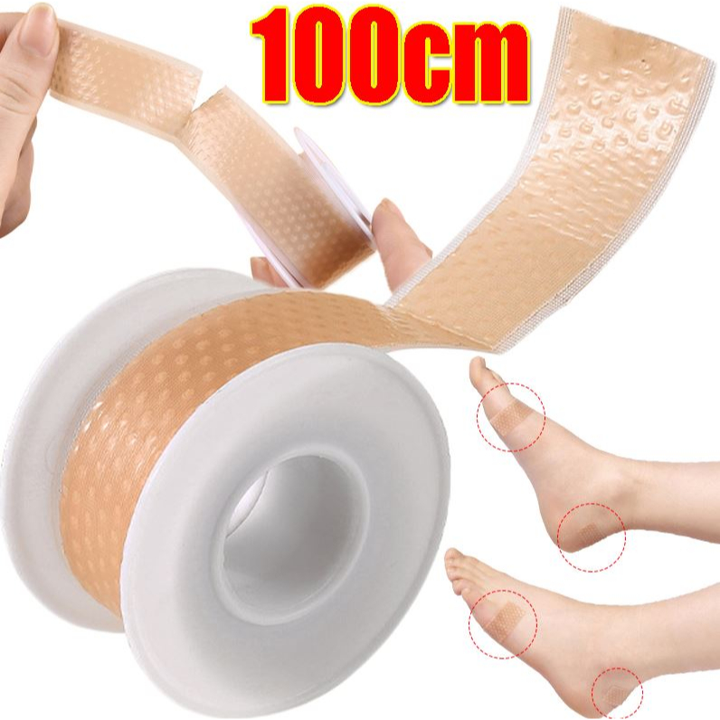 Heel Gel Tape 100cm/roll Blister Pain Relief Anti Friction Sticker