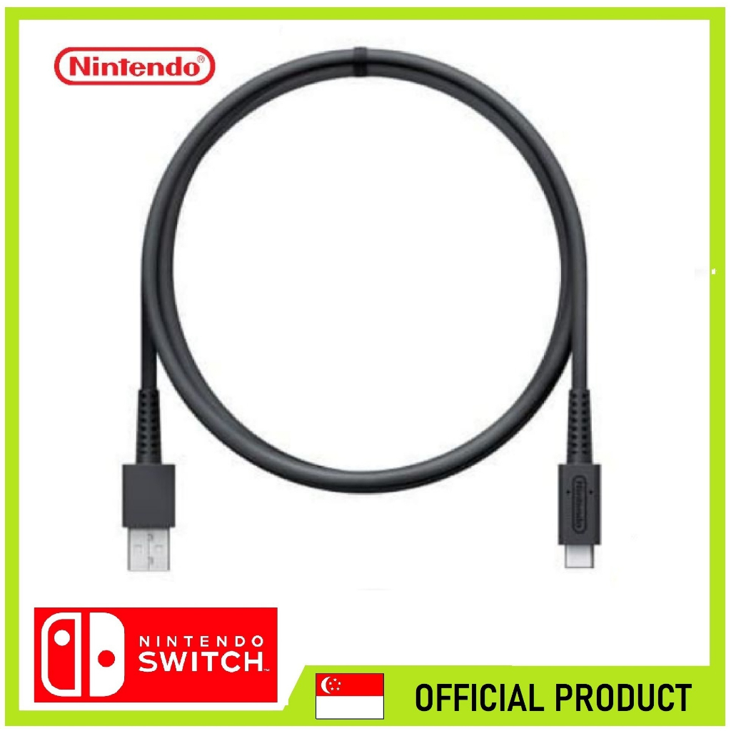 Nintendo Switch Original USB Type-A Tp Type-C USB Cable Shopee