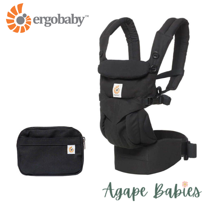 [10 year warranty] ErgoBaby Omni 360 Baby Carrier Pure Black Shopee