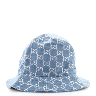 Gucci Canvas Limited Edition Blue Bucket Hat