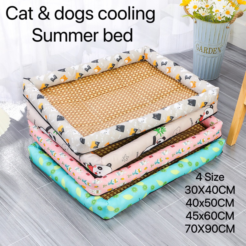 🇸🇬🔥Cat dogs Bed cooling summer mat pad for dogs cat blanket sofa ...