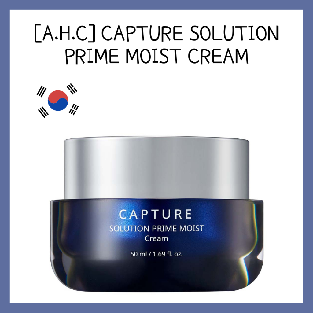 [AHC] Capture Solution Prime Moist Cream 50ml / From Korea | Shopee ...