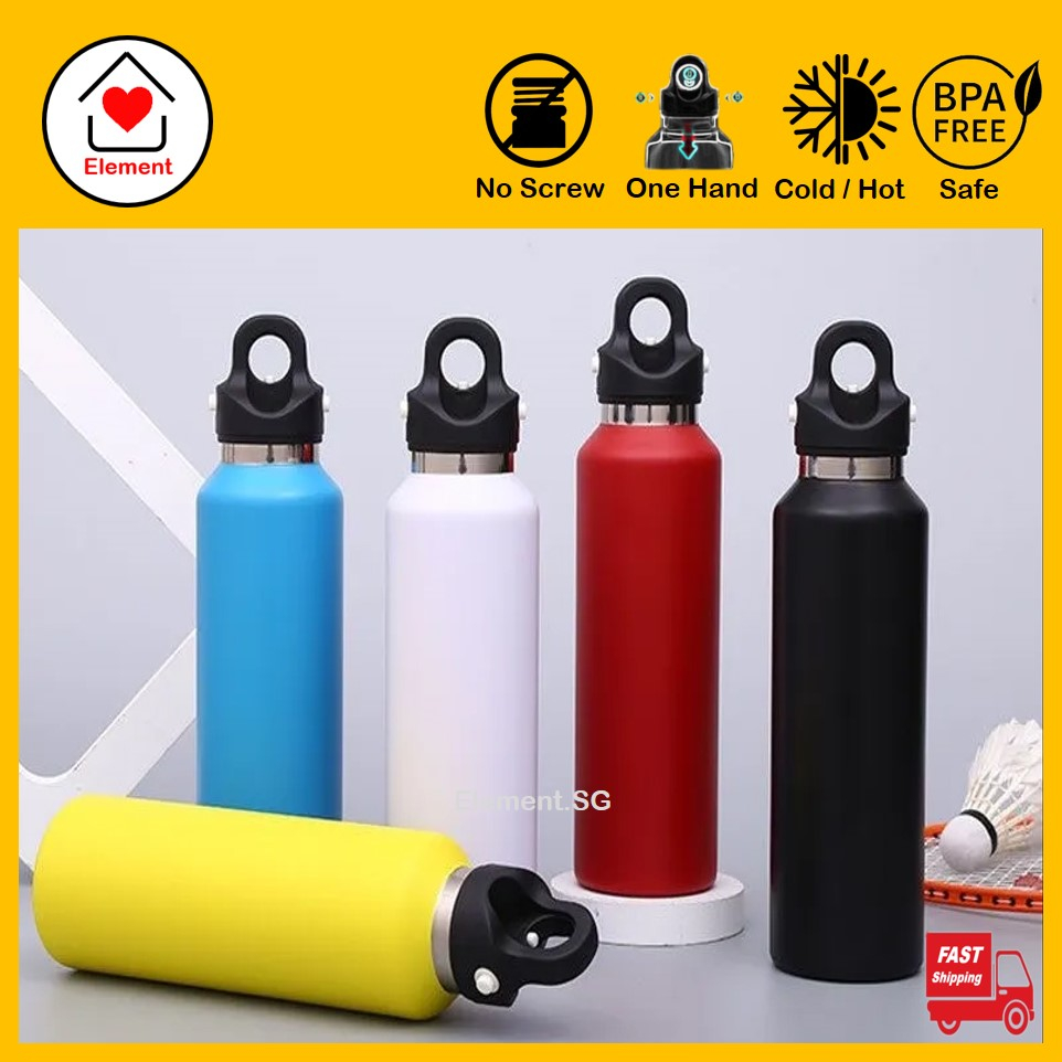 [SG Seller] Stainless Steel Sports Water Bottle Thermal Vacuum Flask ...