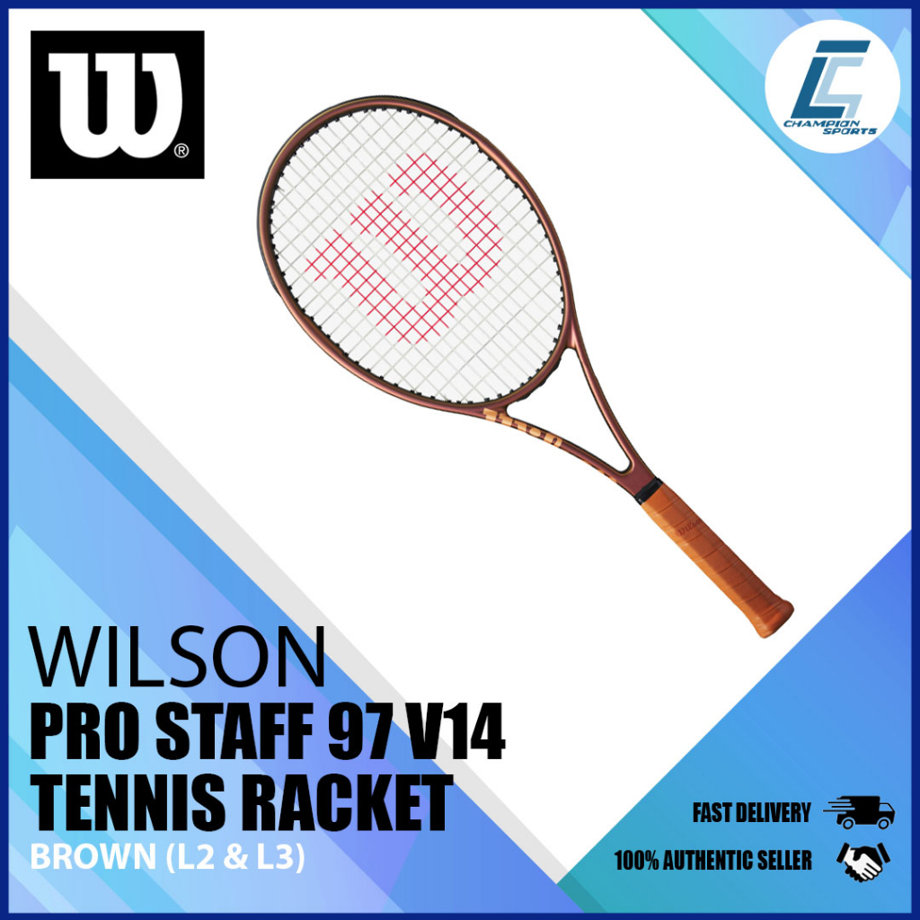 Wilson Pro Staff 97 V14 Tennis Racket (L2 & L3 Unstrung/WR125711