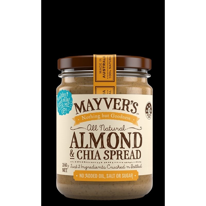 mayvers all natural almond butter spread Mayvers all natural butter