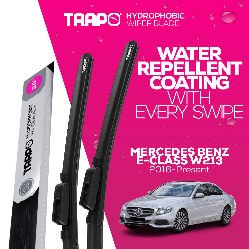 Trapo Hydrophobic Car Wiper Blade Mercedes Benz EClass W213 (2016Present) Shopee Singapore