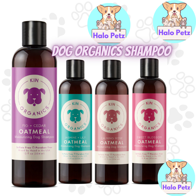 Kin+Kind KIN ORGANICS Dog Shampoo size: 12oz(354ml)- Jasmine & Lilly ...