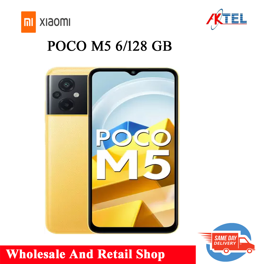 Xiaomi Celular Poco M5 Yellow 4GB Ram 128GB ROM 