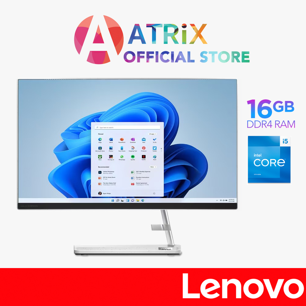 【Same Day Delivery】IdeaCentre AIO 3 24IAP7 | F0GH00R1ST | 23.8" FHD touch | i5-13420H | 16GB DDR4/512GB SSD | Win11 | 3Y