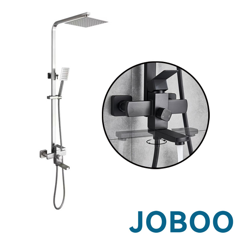 Shower Set 304 Stainless Steel Bathroom Hot and Cold Shower Head
