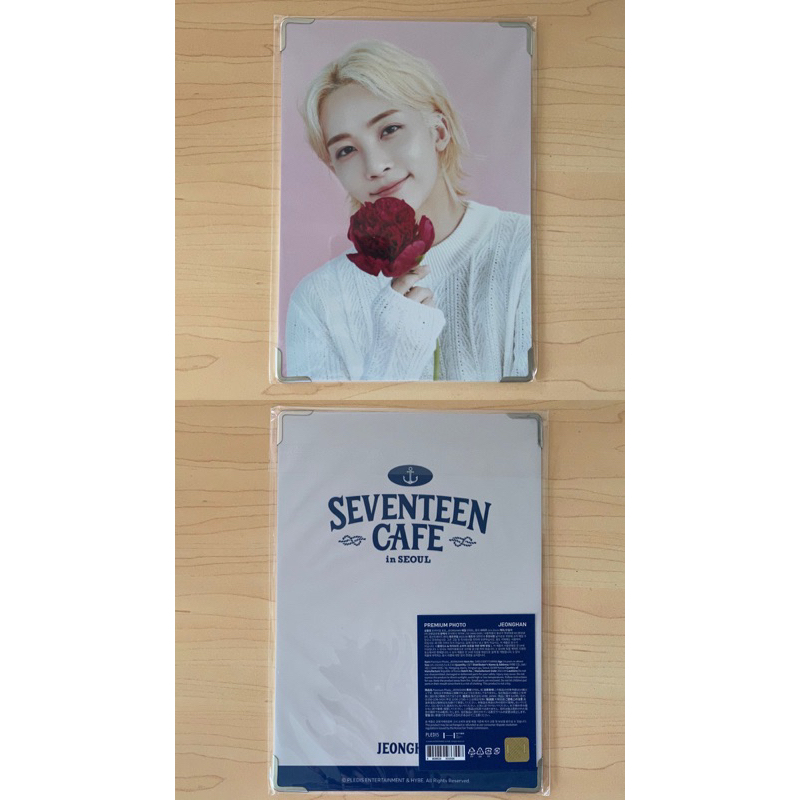 RESTOCK) SEVENTEEN Cafe in Seoul Merchandise - Ticket Photo