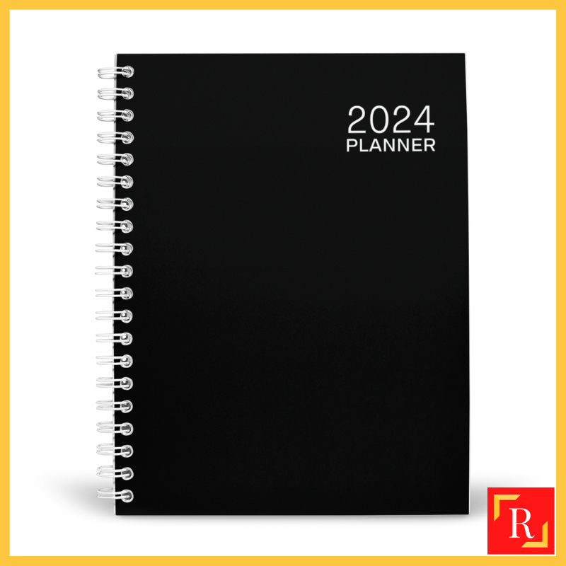 [2 in 1] 2024 Monthly Planner + Weekly Planner / Notebook 6-(A5 | 120 ...