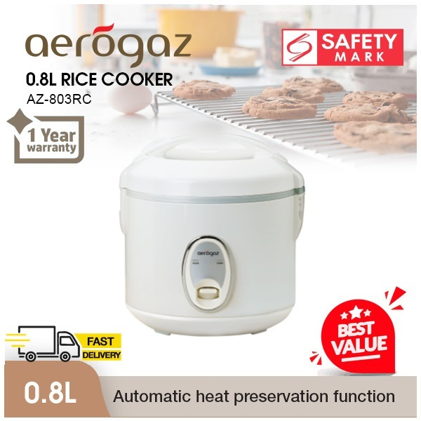 0.8 l rice cooker how many cups