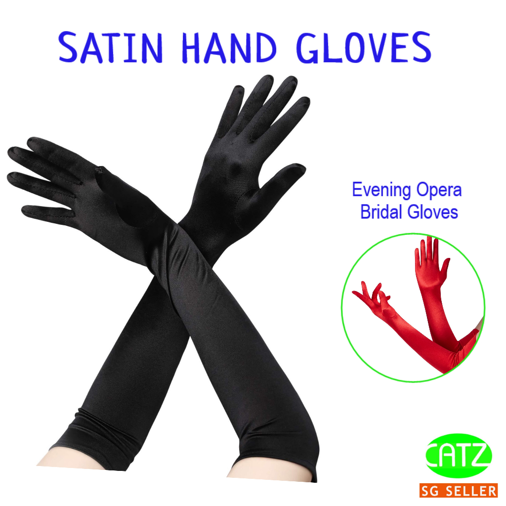 Satin gloves singapore discount