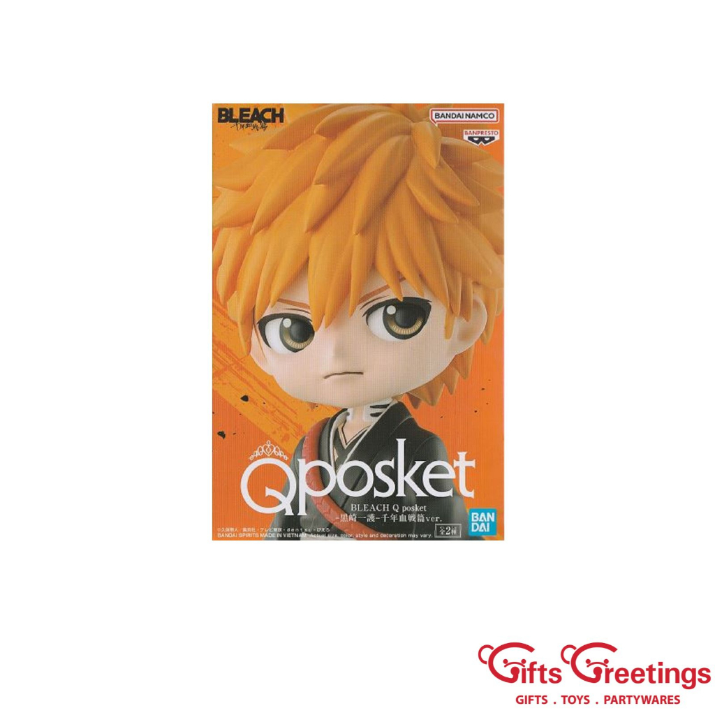 Buy Banpresto Bleach Q Posket-Ichigo Kurosaki-Thousand-Year Blood War Ver. A,Anime Online at Low Prices in India