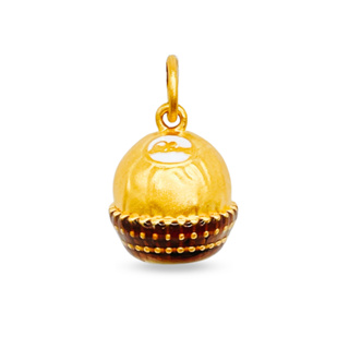 Top Cash Jewellery 999 Pure Gold Chocolate Pendant [LM320]