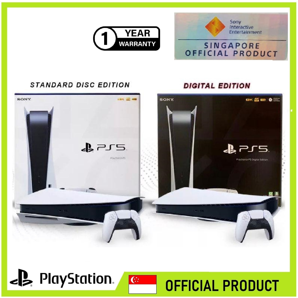 [Singapore Playstation Warranty]PS5 Sony Playstation 5 Console