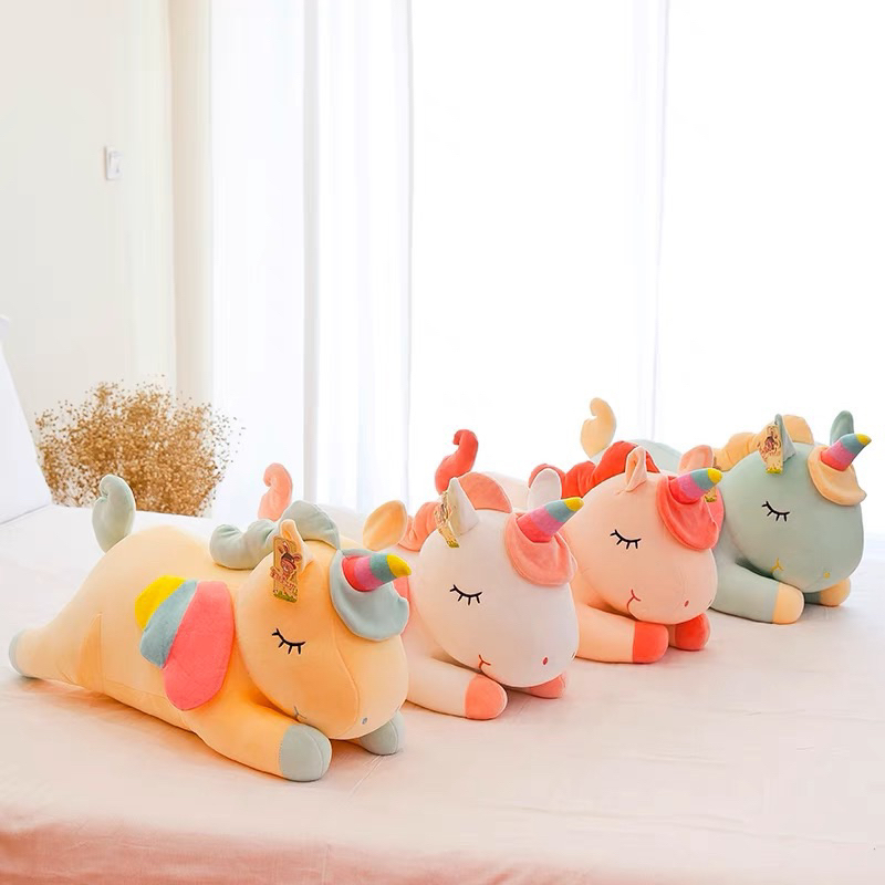 SG Ready Stock Unicorn Soft Plush Stuffed Toy Cute Pony Horse