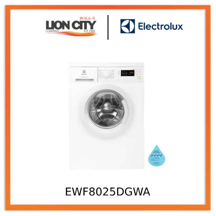 Electrolux EWF8025DGWA 8kg Front Load Washer Shopee Singapore