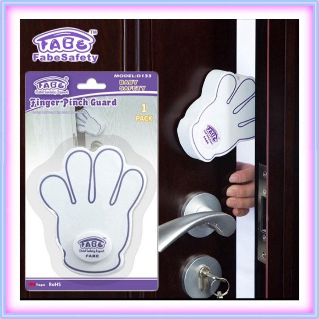 Baby Children Kids Toddler Safety Foam Door Stopper Anti slam Thick