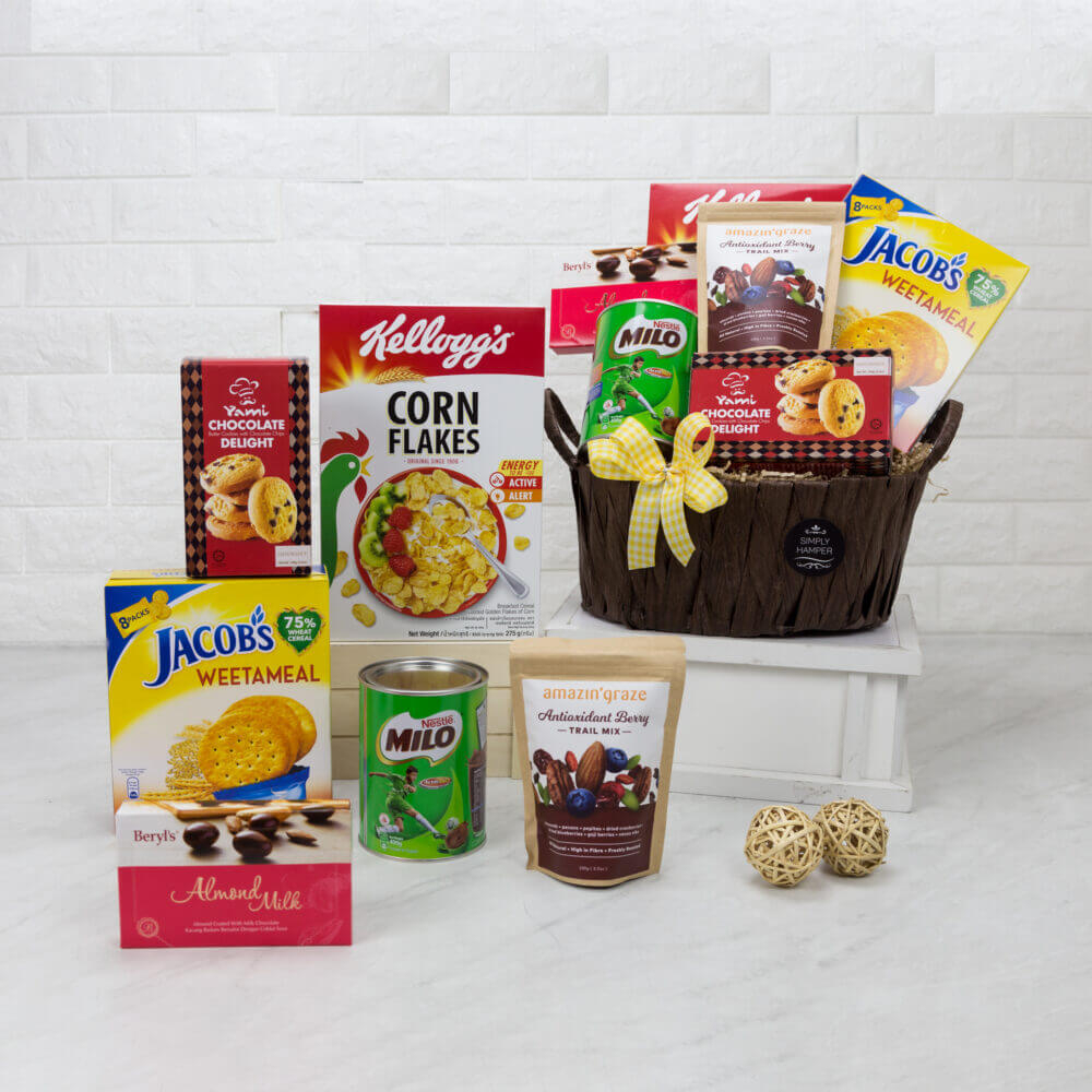 Simply Hamper Get Well Soon Hamper Stay Home Pack01 with Delicious