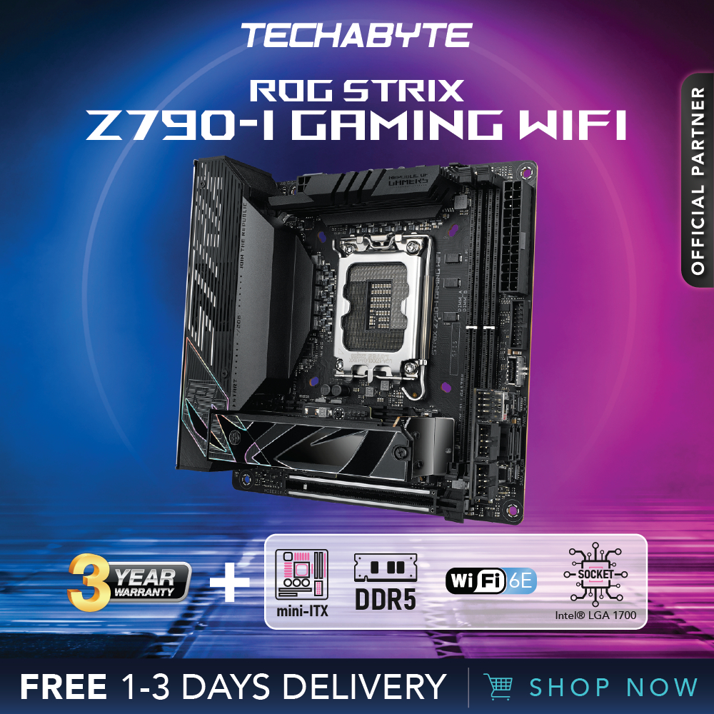ASUS ROG STRIX Z790-I GAMING WIFI | DDR5 | Mini-ITX Motherboard ...