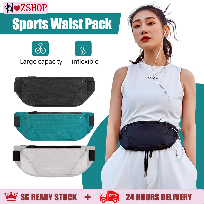 [SG Stock] Waterproof Running Waist Bag Outdoor Sport Bag Fitness ...