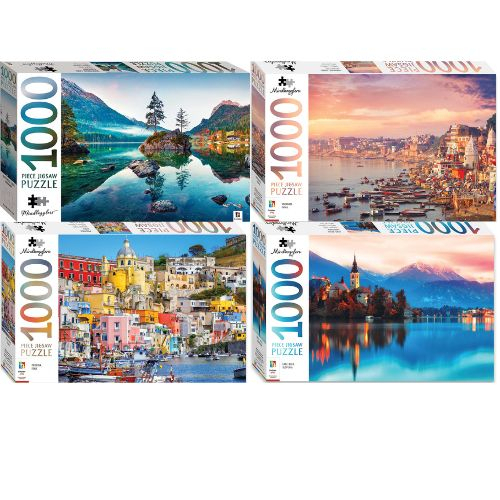 Slovenia Ptuj Lake 1000-Piece Wooden Jigsaw Puzzle - 75x50cm Travel Souvenir Artwork