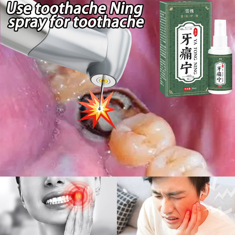 Toothache Pain Relief Oral Spray Tooth Pain Relief Spray 30m Healthy