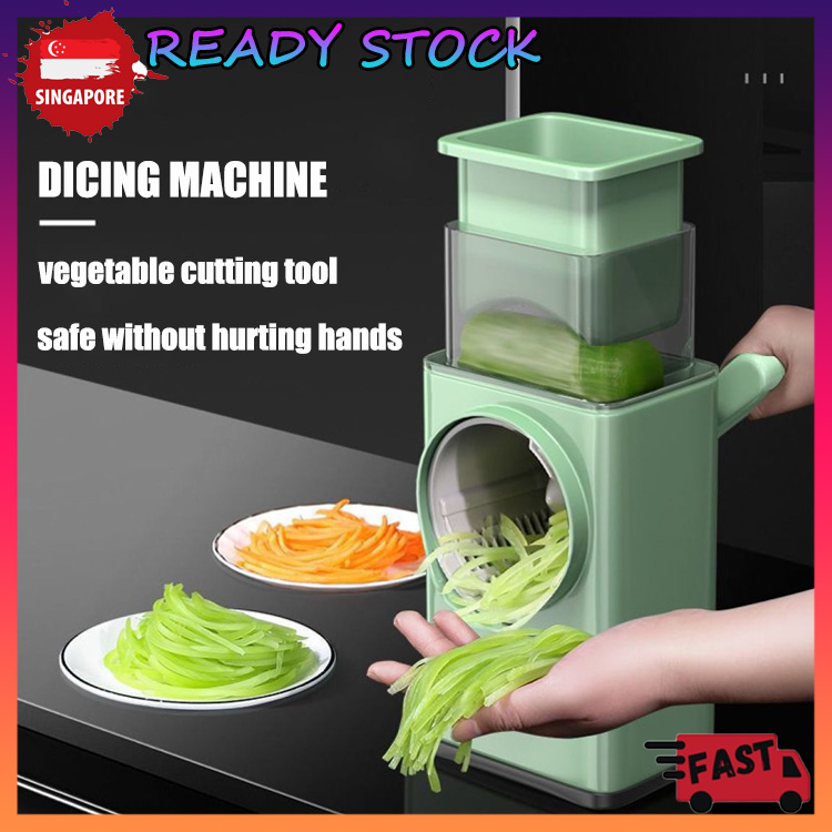 SG [READY STOCK] Vegetable Cutting Vegetable Slicer Machine Vegetable