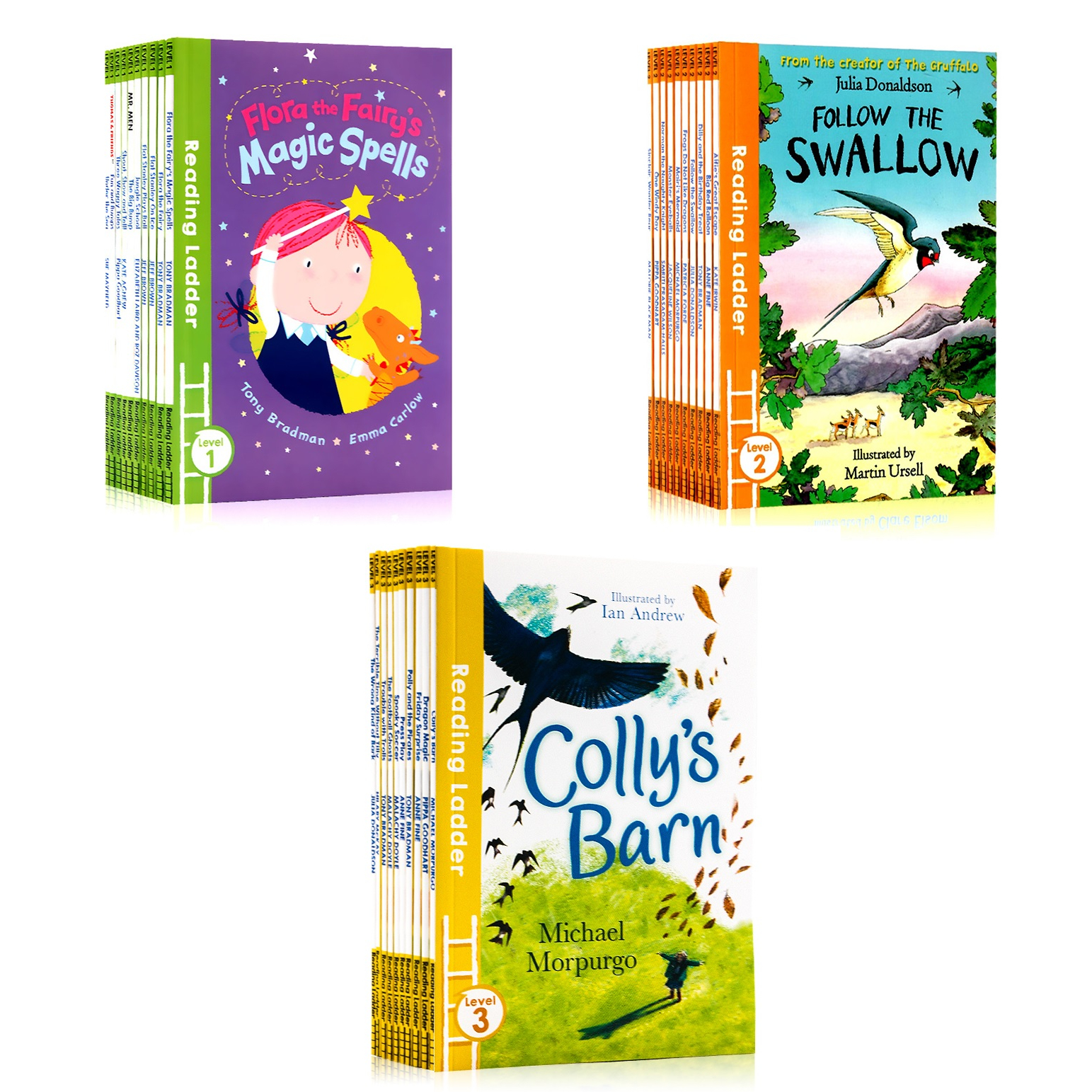 Original Reading Ladder My First Read Along Level 1 ,2 , 3 (30 Books