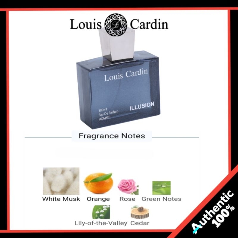 Illusion Louis Cardin cologne - a fragrance for men 2011