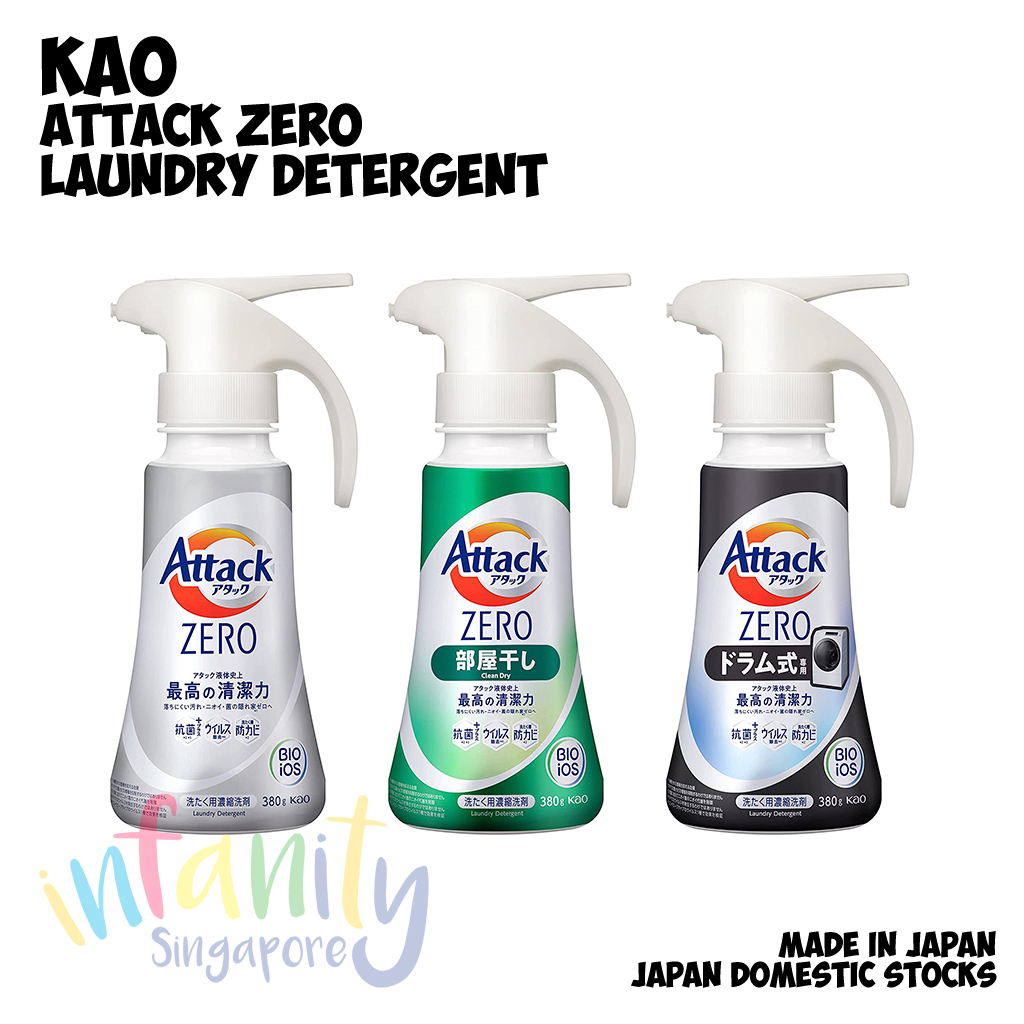 KAO Attack Zero Concentrated Liquid Detergent | Shopee Singapore
