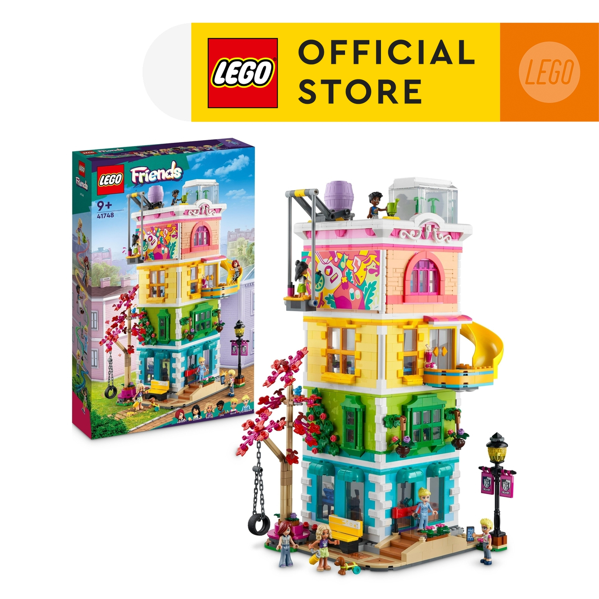 LEGO Friends 41748 Heartlake City Community Center Building Set Toys (1513 Pieces)