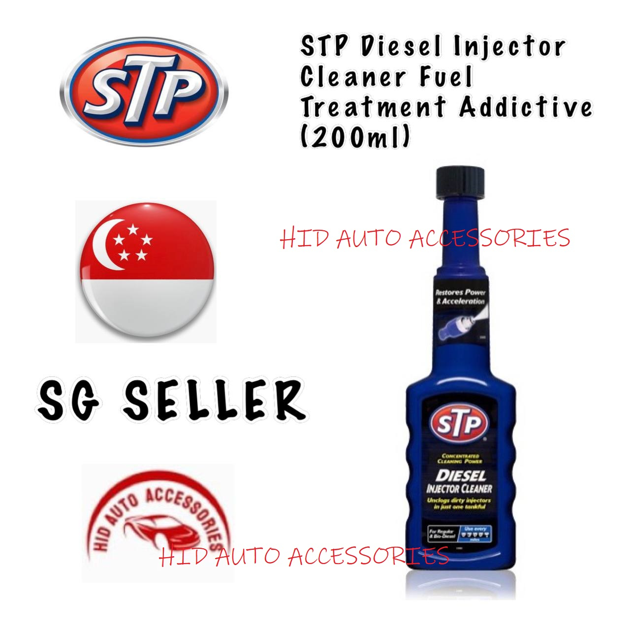 STP Diesel Injector Cleaner (200ml) Shopee Singapore