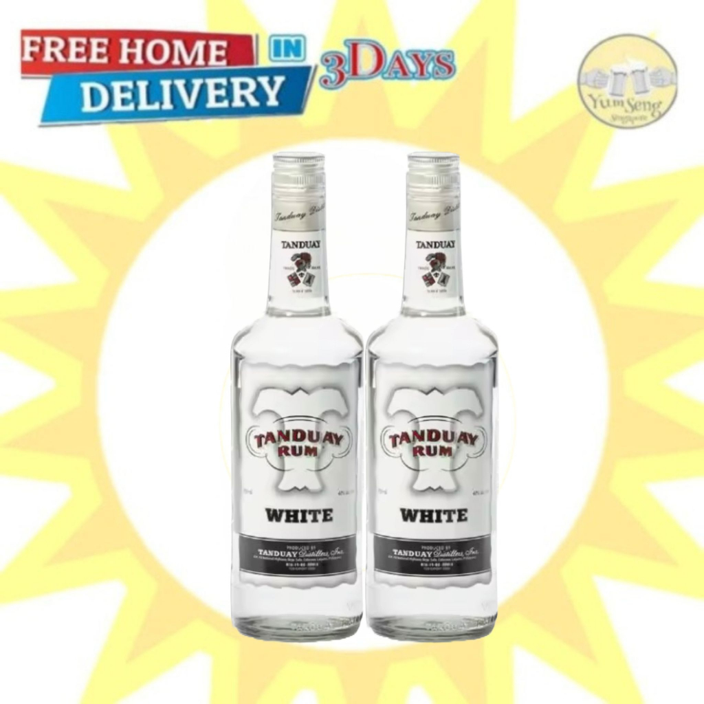 Tanduay White Rum 700ml (Bundle of 2) | Shopee Singapore